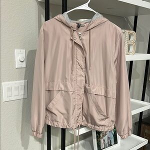 Women's Pink Hooded Jacket